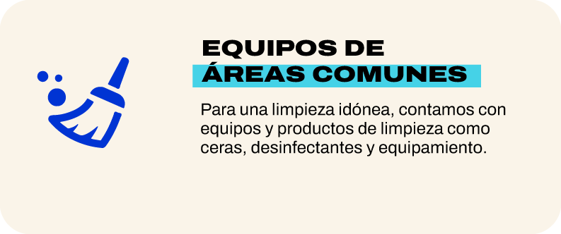 Equipos de áreas comunes