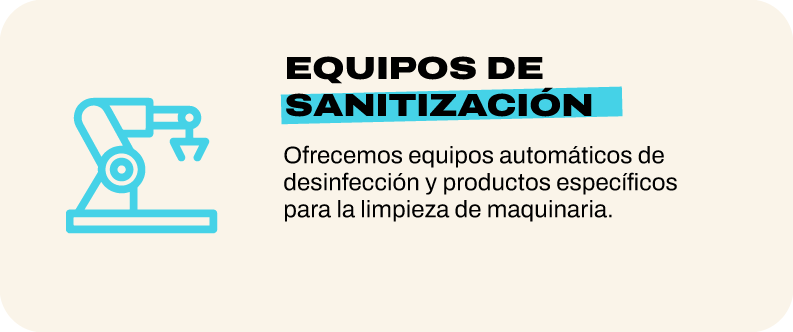 Equipos de sanitización