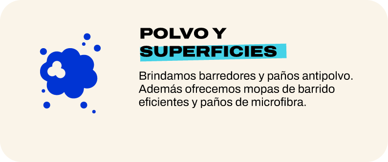 Polvo y superficies