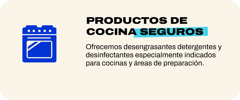 Productos de cocina seguros
